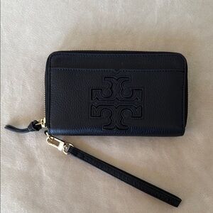 Tory Burch Black Wristlet Wallet